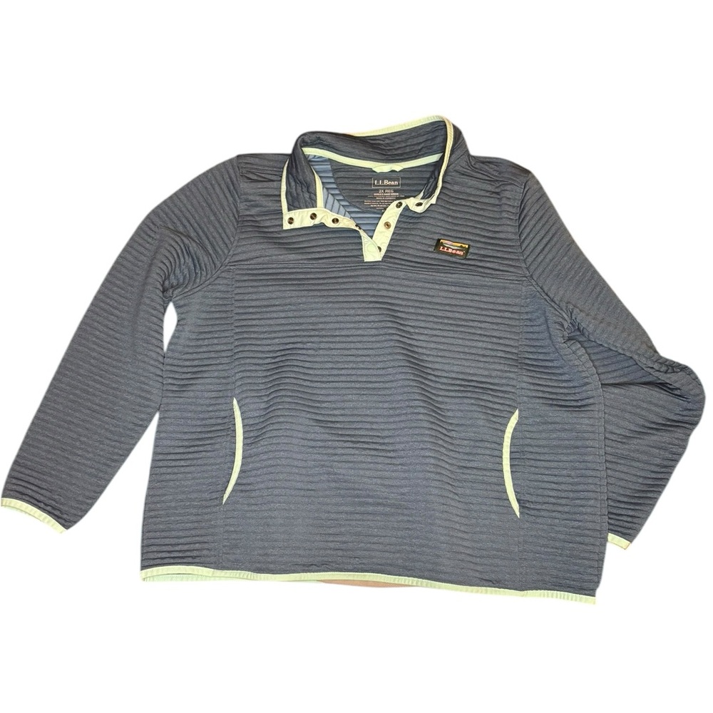 LL Bean Women’s Sweater. Size 2X reg. Color: Blue
